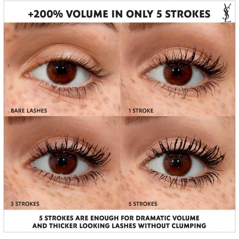Yves Saint Laurent YSL Lash Clash Mascara Extreme Volume - Black NEW